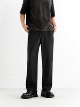 Men's Basic Textured Waffle Pants